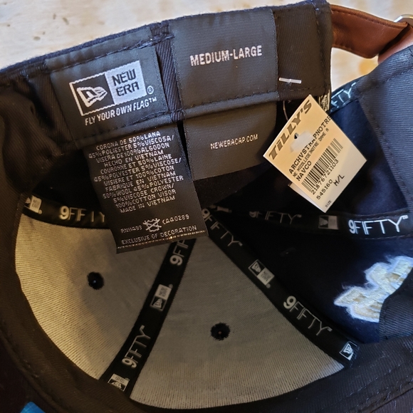 NWT Notre Dame Fighting Irish New Era Adjustable Leather Strap Hat - Picture 4 of 7